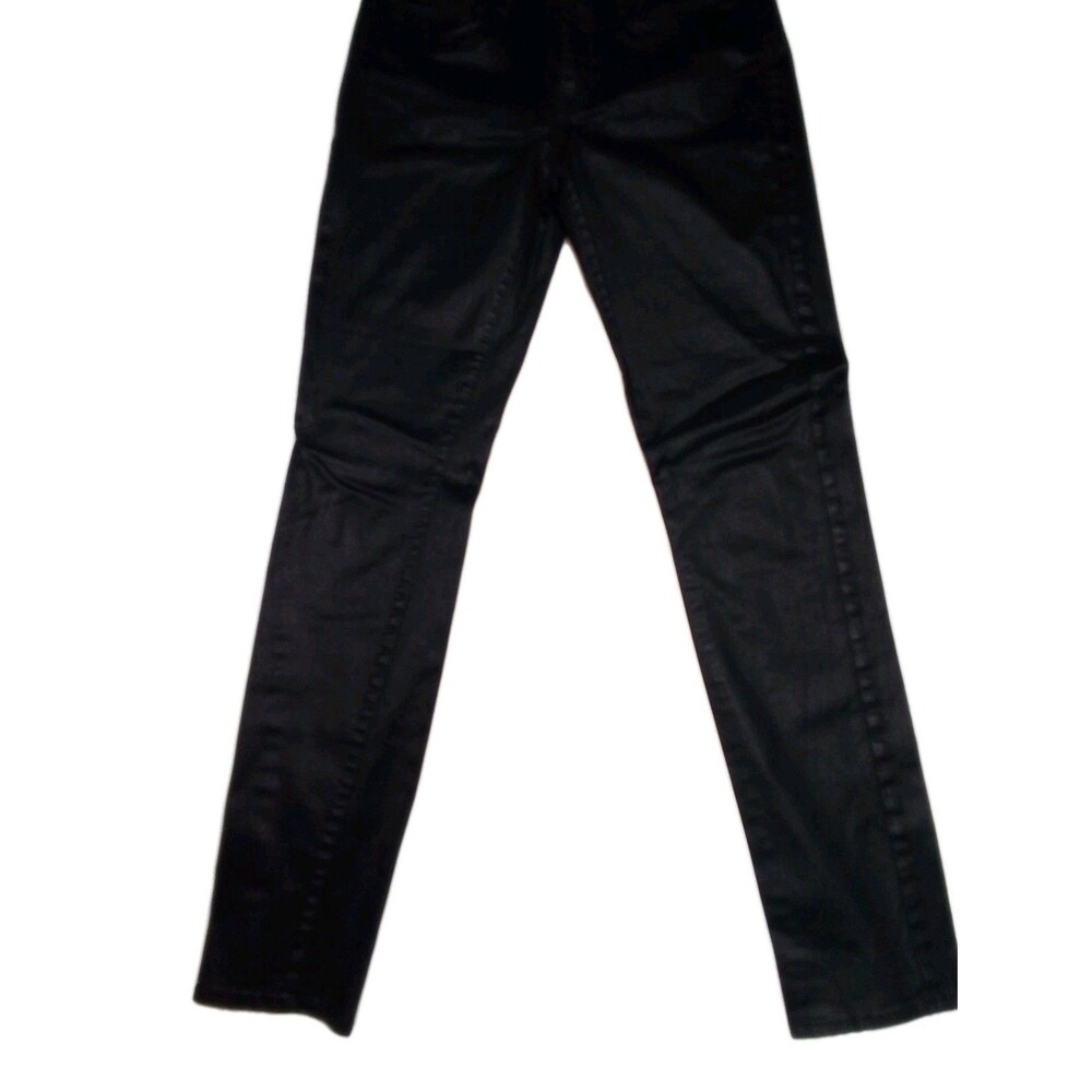 Women's Calvin Klein Pleather Jeans Size 28x32 Ultimate Skinny